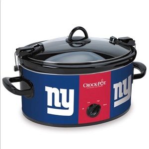 New in box.  NY Giants crock pot